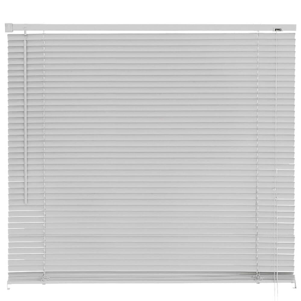 Persiana Horizontal de PVC Cinza 25 mm e 100 x 160 cm - PR2913-5 - PINCEIS ATLAS