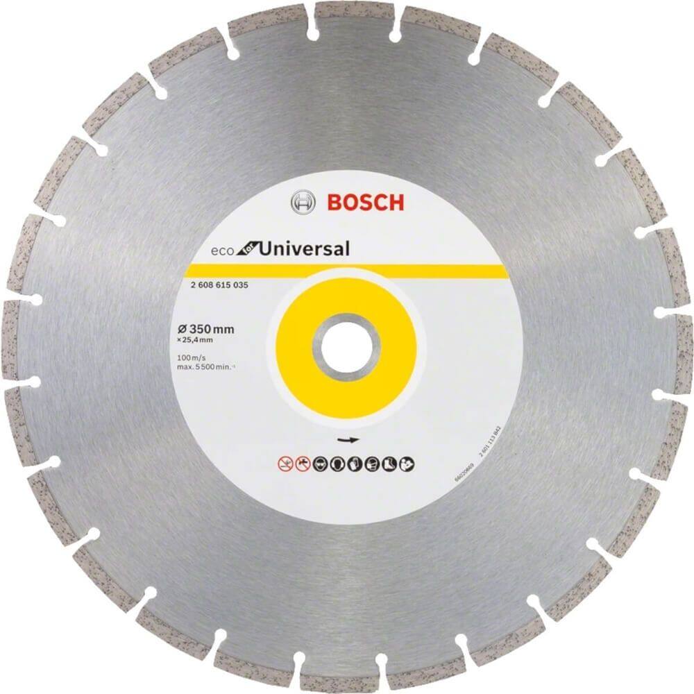 Disco Diamantado Segmentado Universal 350mm - 2608615035 - BOSCH