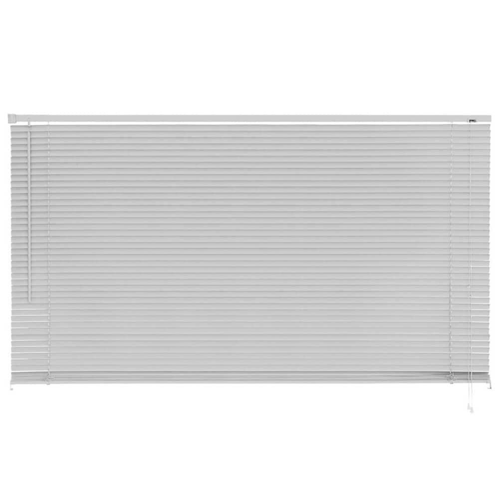 Persiana Horizontal de PVC Cinza 25 mm e 140 x 130 cm - PR2905-5 - PINCEIS ATLAS