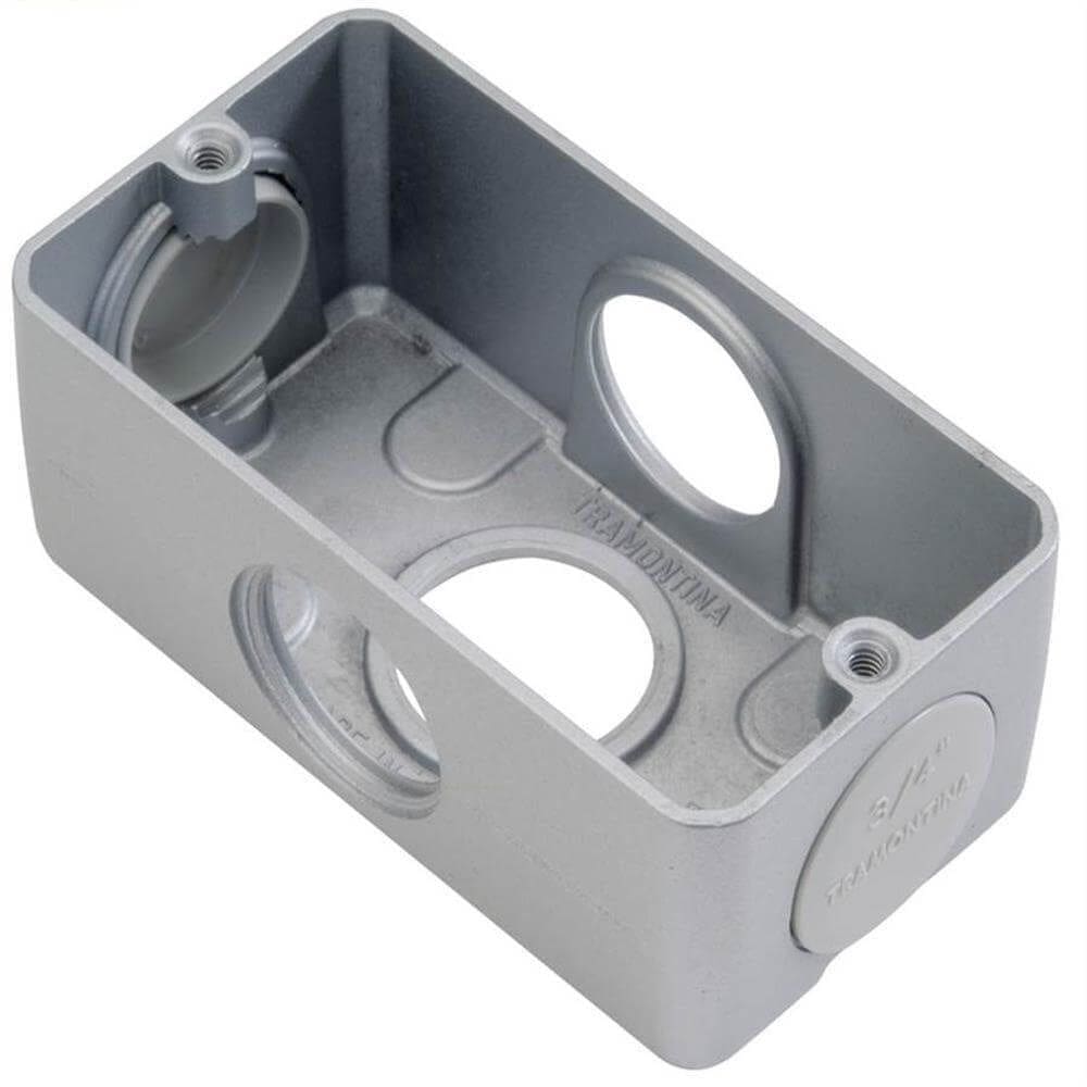 Condulete Múltiplo Tipo ””X”” sem Tampa de 1”” Polegada - 56200023 - TRAMONTINA