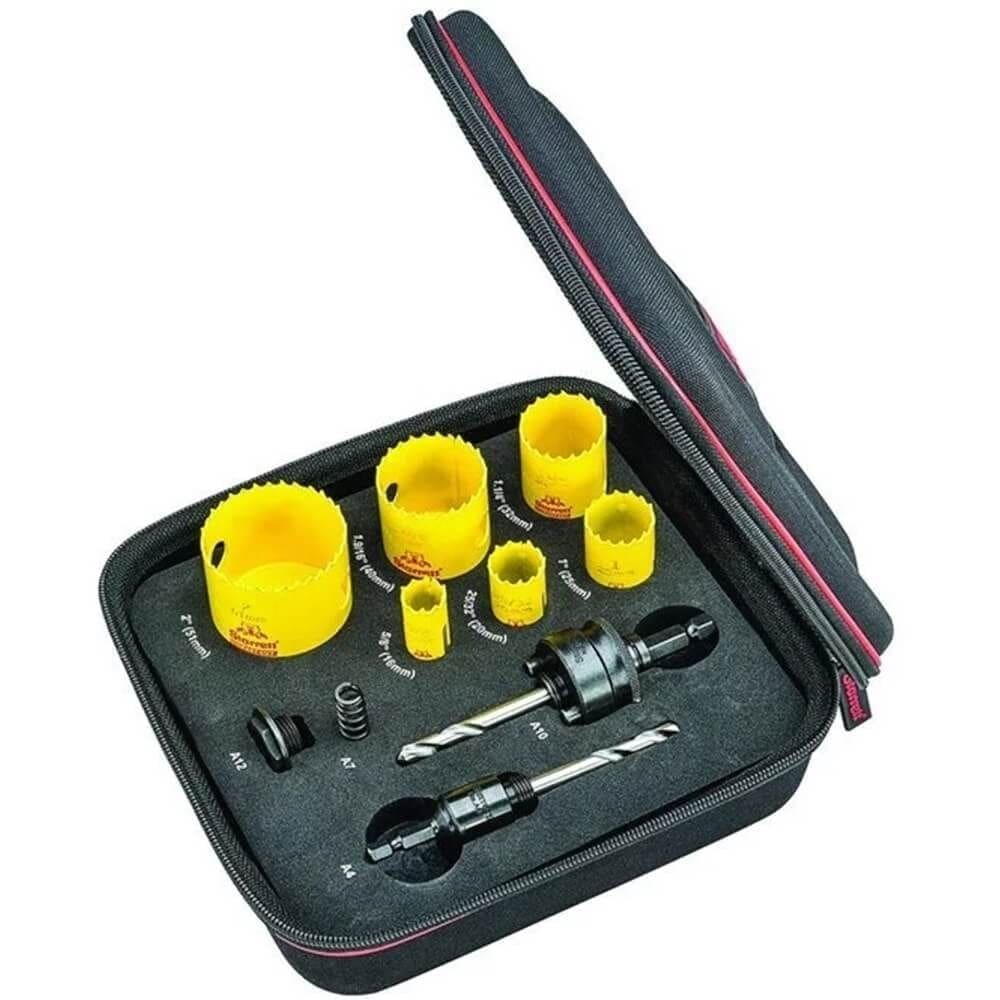 Kit Serra Copo 16 a 51mm com Suporte 6 Serras - KFC06041-S - STARRETT