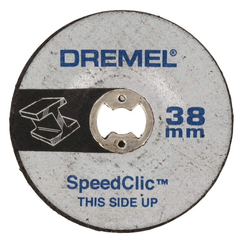 Disco para Esmerilhar de Óxido de Alumínio Sistema EZ Lock 38 mm com 2 Unidades - 2615E541AC000 - DREMEL