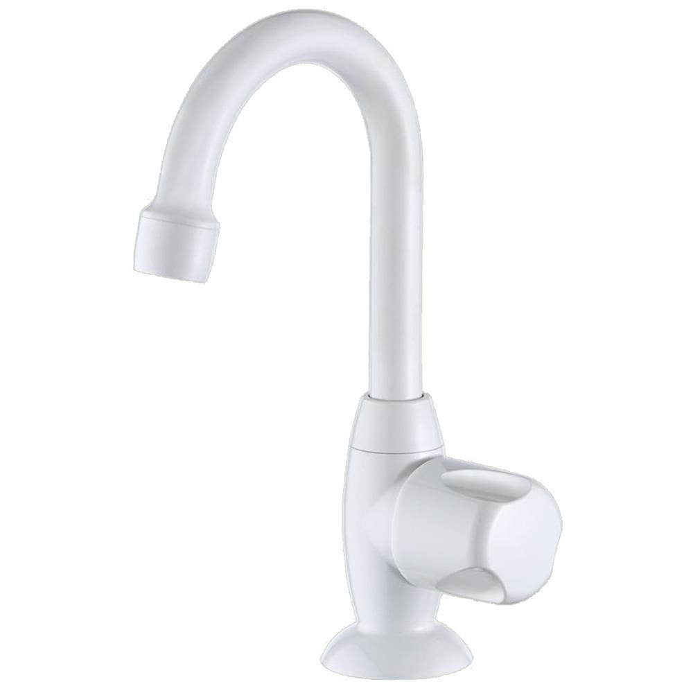 Torneira para Lavatório de Mesa Bica Alta Branca 1195 F27 - 7110001 - LORENZETTI