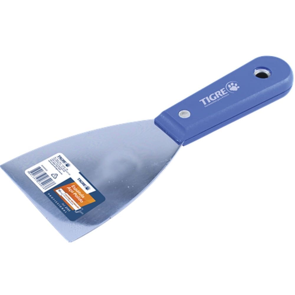 Espátula em Aço Polido 2151-4 com 4”” - 62151016 - PINCEIS TIGRE