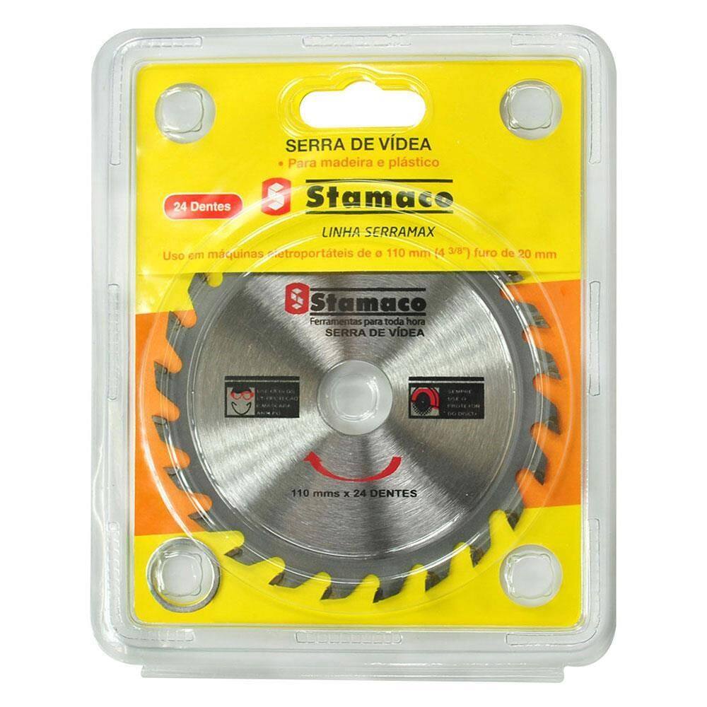 Disco de Videa Serra Serramax 4.3/8”” 24 Dentes - 2031 - STAMACO
