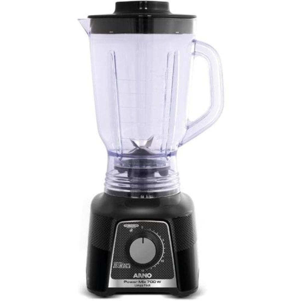 Liquidificador Arno Power Mix 700W Limpa Fácil Preto 127V