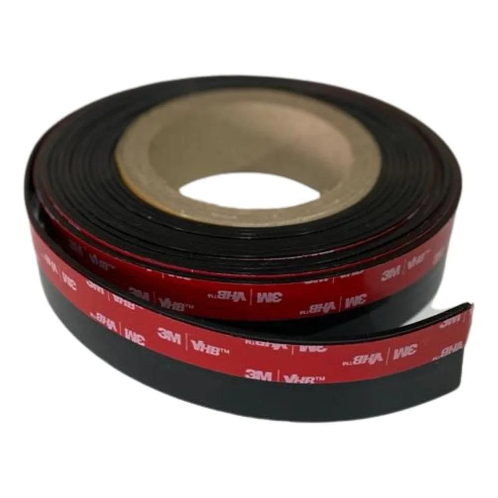 Veda Porta Portão Janela 3Mts X 4Cm Altura Preto Tipo Rodinh