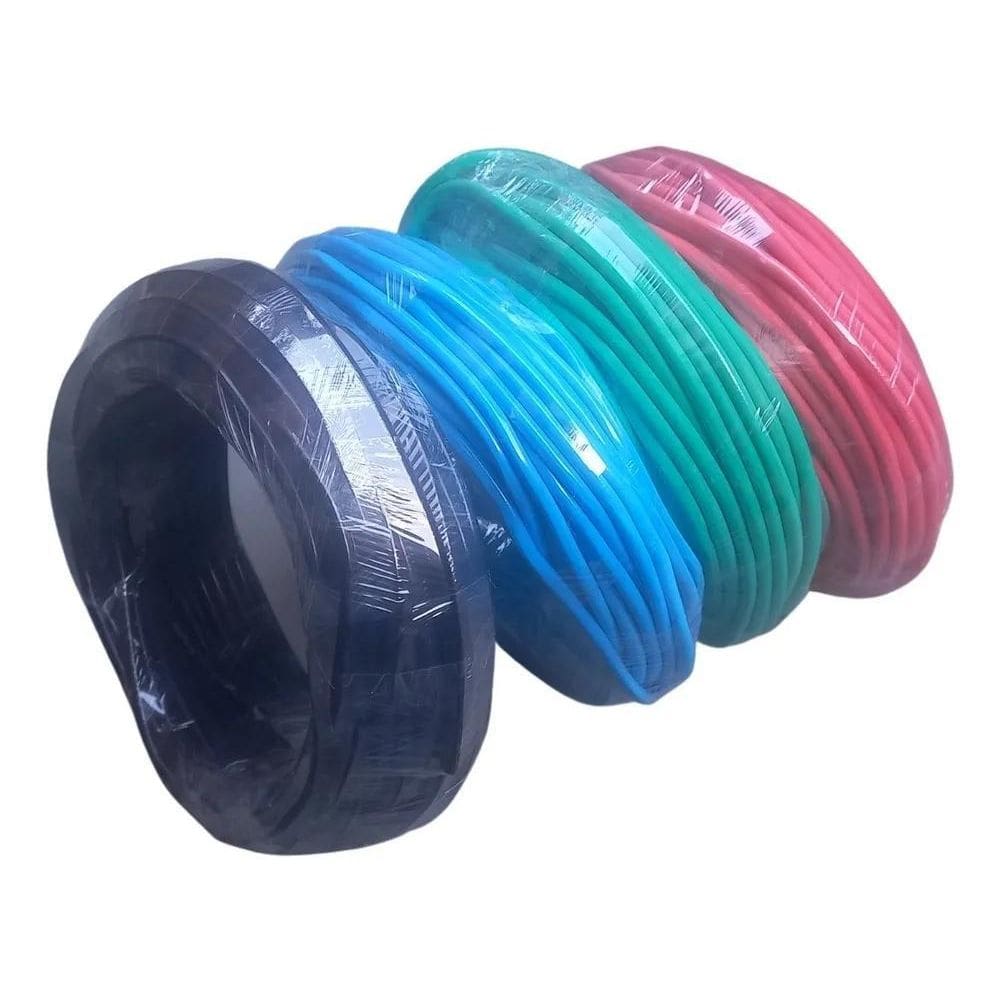 Fio Cabo Elétrico 6Mm 10 Metros Flexível Chuveiro Potente