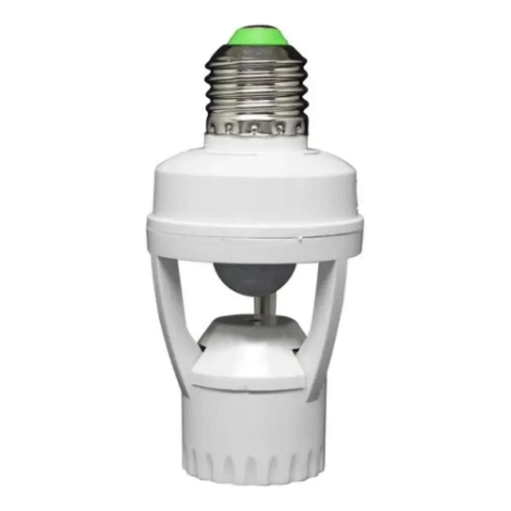 Sensor Infravermelho Soquete Lâmpada E27 Bivolt Motion 360