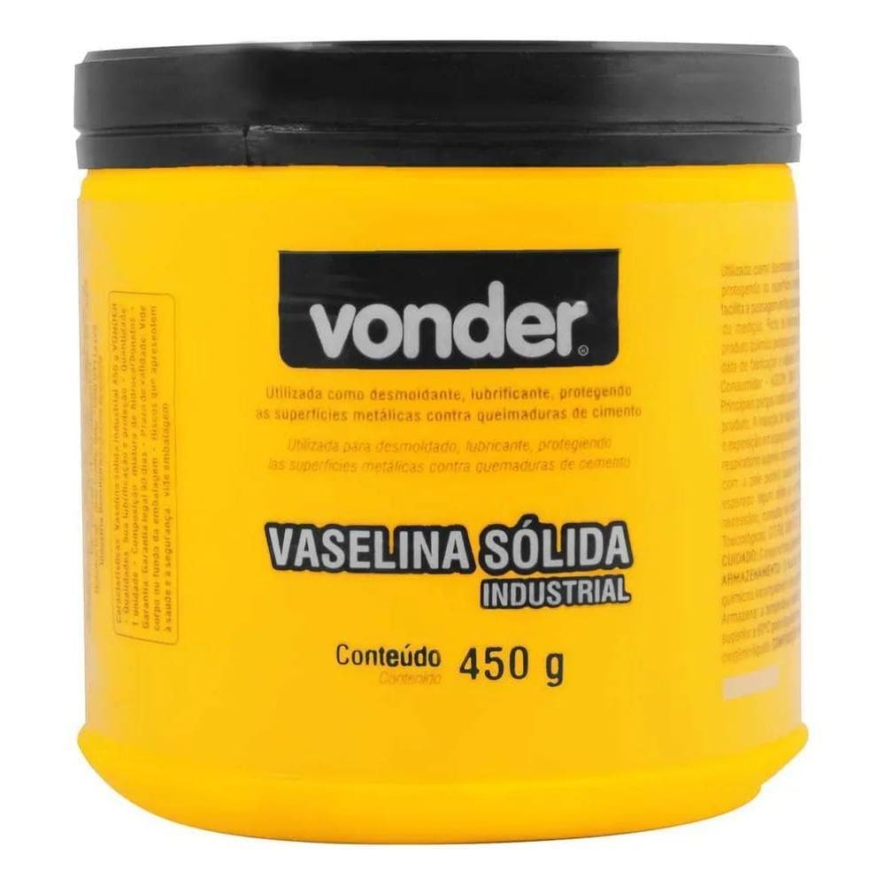 Vaselina Sólida Industrial 450 Grama Lubricante Pasta Vonder