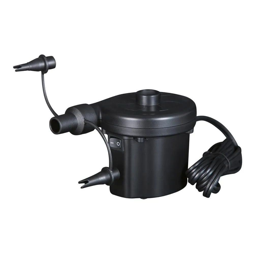 Bomba De Ar Elétrica Colchão Piscina Infláveis 3 Bicos Volta