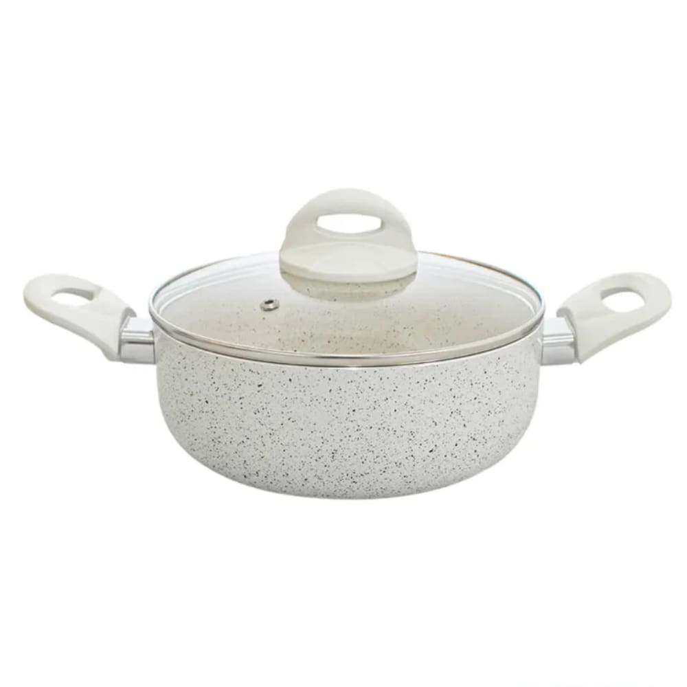 Caçarola 20cm Revestimento Cerâmico Ibiza Vanilla Casambiente
