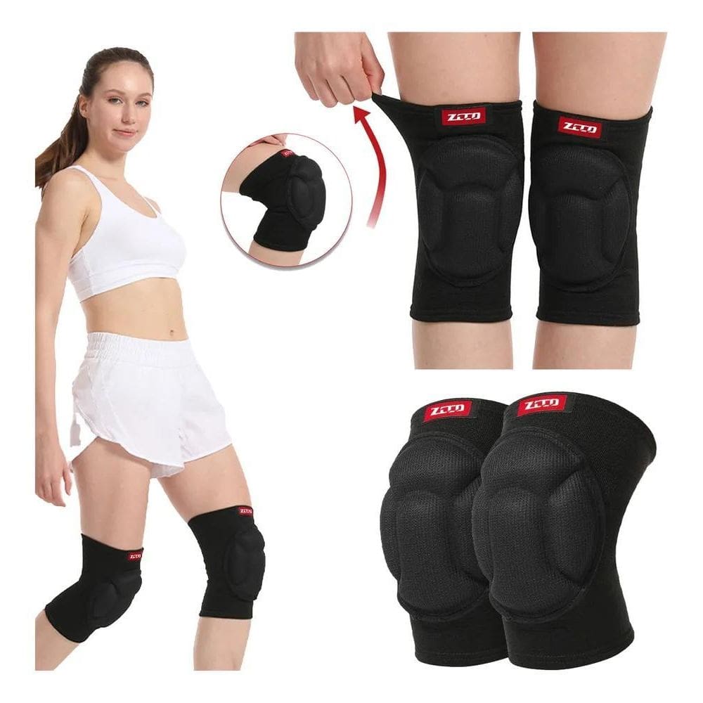 Joelheira Volei Feminina Juvenil Anti Colisão De Esponja