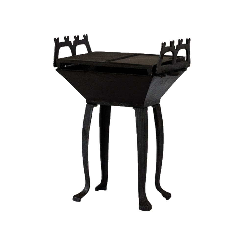 Churrasqueira Gamela Completa em Ferro Fundido 31x41cm