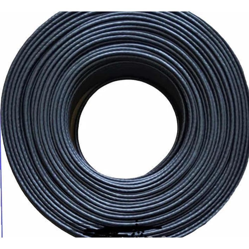 1 Rolo Cabo Coaxial Rg-58 Px 50 Ohms 90% Flex 100% Cobre Sn