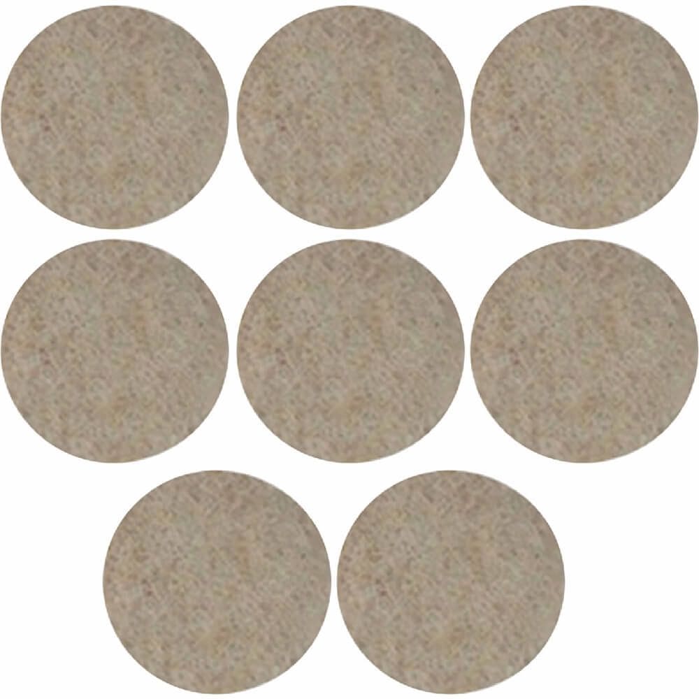 Feltro Sintético para Móveis Pesados Scotch Redondo Marrom Extra Grande 8 Unidades - HB004262778 - 3M