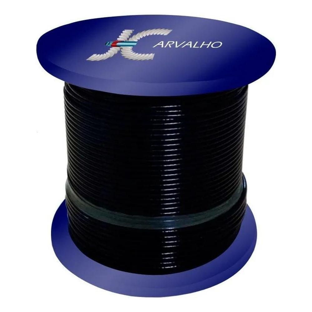 3X Cabo Aço Revestido Para Academia 1/8 X 4,8 Mm 40 Metros