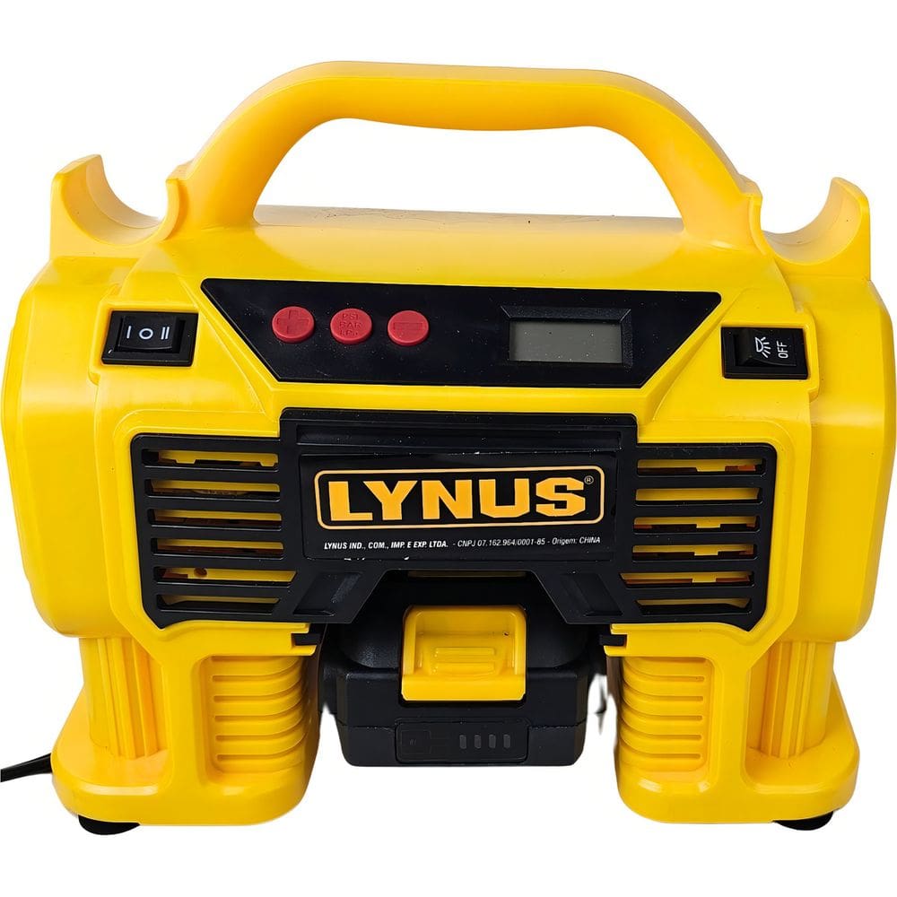 Compressor de Ar e Calibrador à Bateria 20V CABI-20160 Lynus