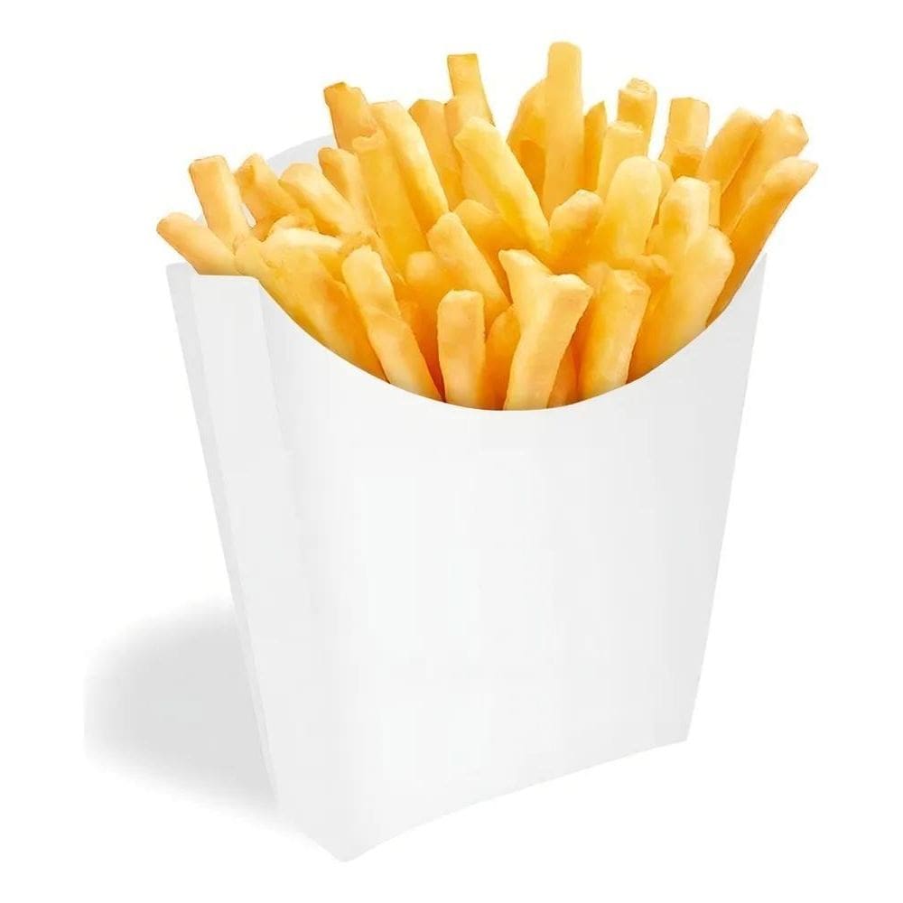 Embalagem Para Batata Frita Pequena - 100 Unidades