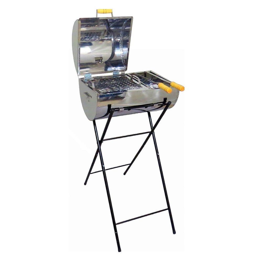 Churrasqueira Master Grill Mista Inox 2 Espetos 98x46x30cm
