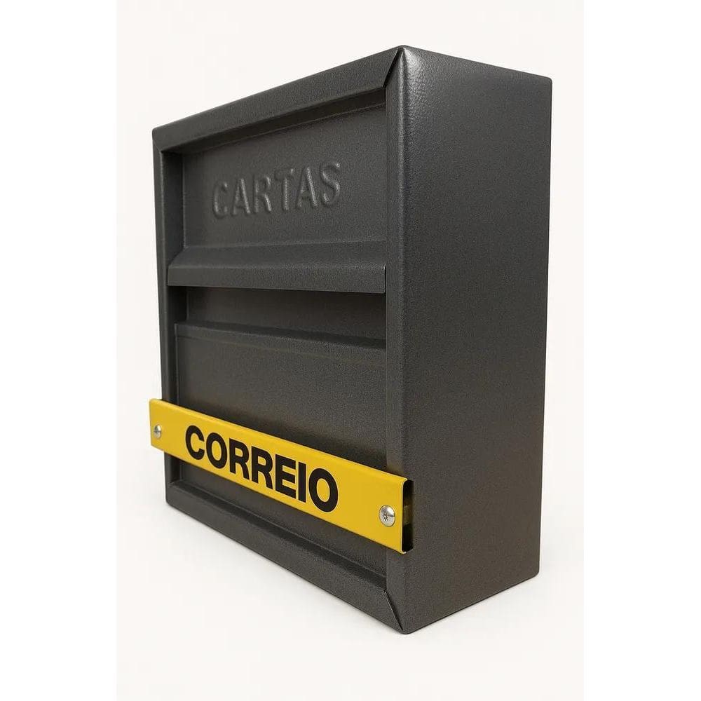 Caixa De Carta Grade Horizontal, Portão Básica