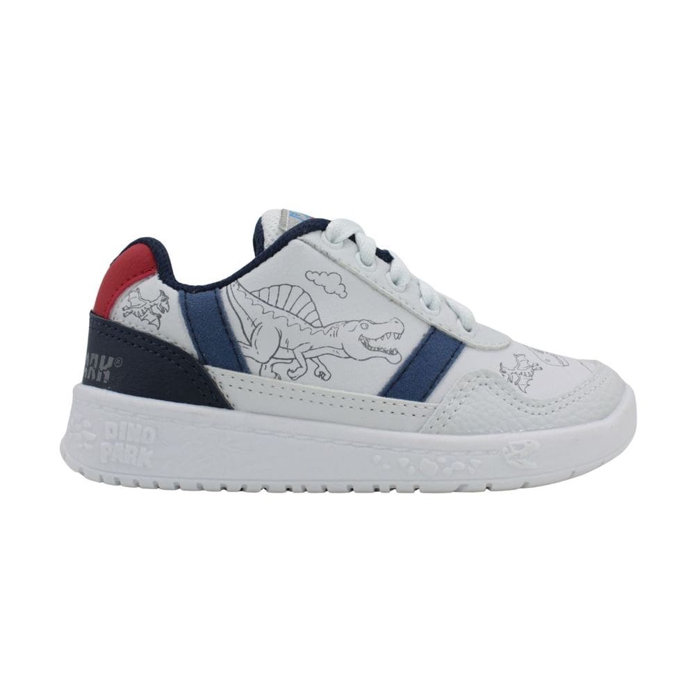 Tênis Infantil Meninos Vissi Branco/Azul