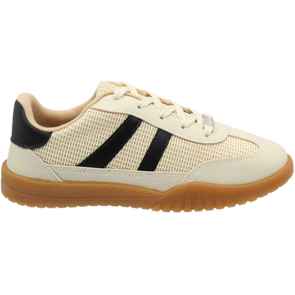 Tênis Casual Moleca Tecido Tramado Feminino