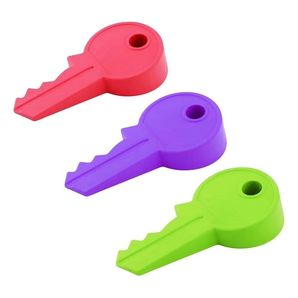 Kit Com 3 Aparador Peso Porta Silicone Divertido Decoração