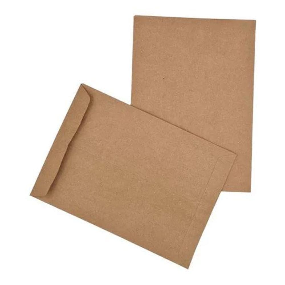 Envelope Meio A4 Pardo Kraft 100Un 80G 162X229 Foroni Cor Pa