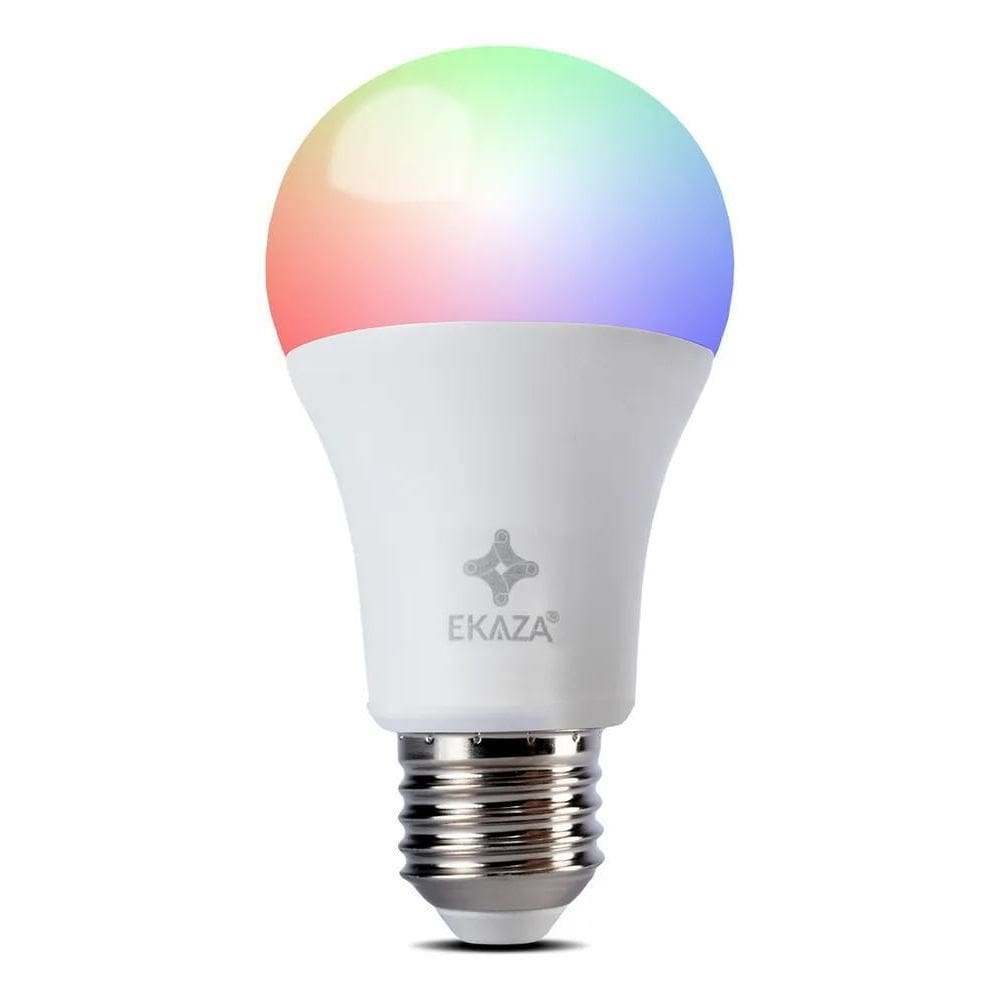 Lâmpada Inteligente Ekaza Ekhm-T609 Rgb A60 9W+3Rgb Smart Al