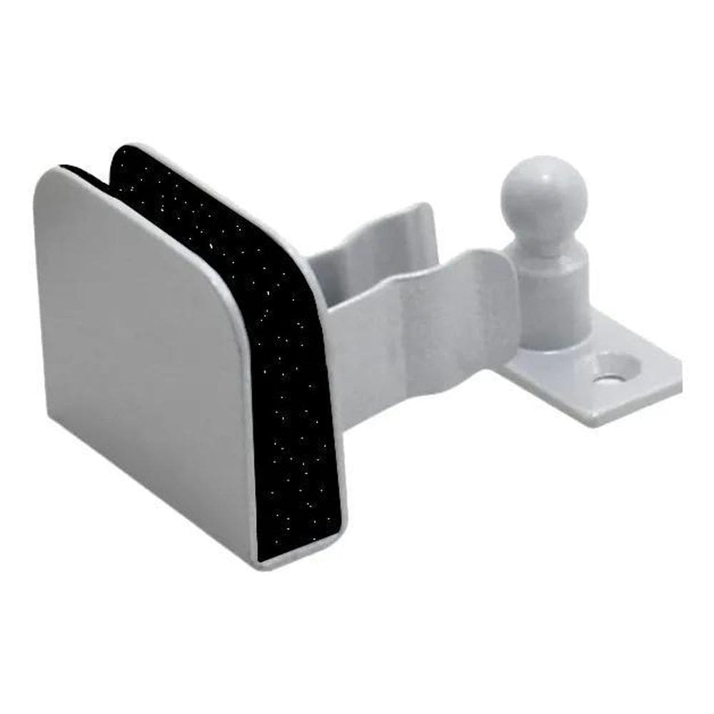 Prendedor Fixador Trava Porta De Vidro Blindex Pressão Inox