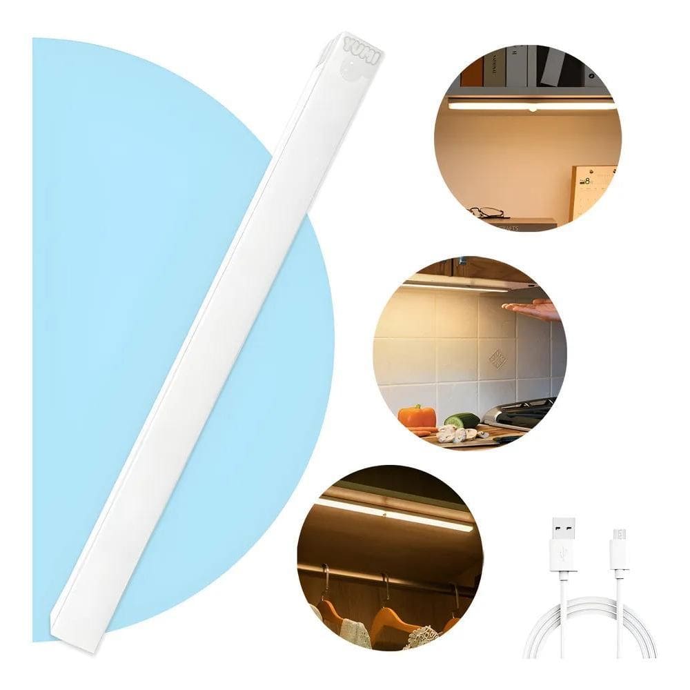 Luminaria Lampada Led Com Sensor Presença + Fotocelula 30Cm