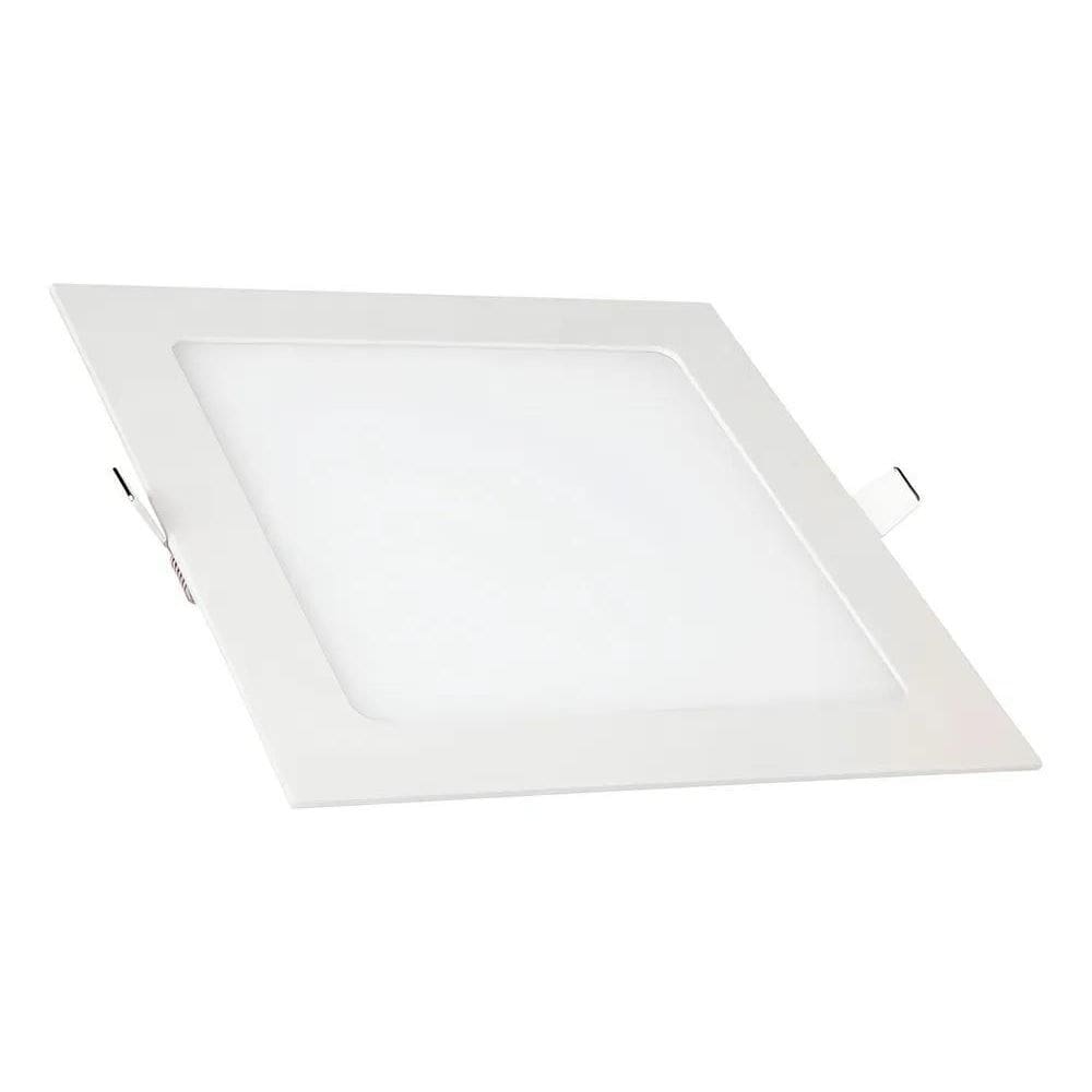 Luminaria Plafon Led Embutir Quadrado Slim Kian 18W 6000K