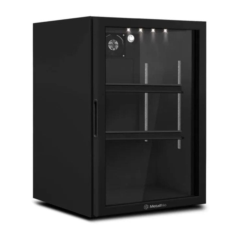 Refrigerador Expositor para Balcões 115 Litros VB11RL All Black Metalfrio 110V