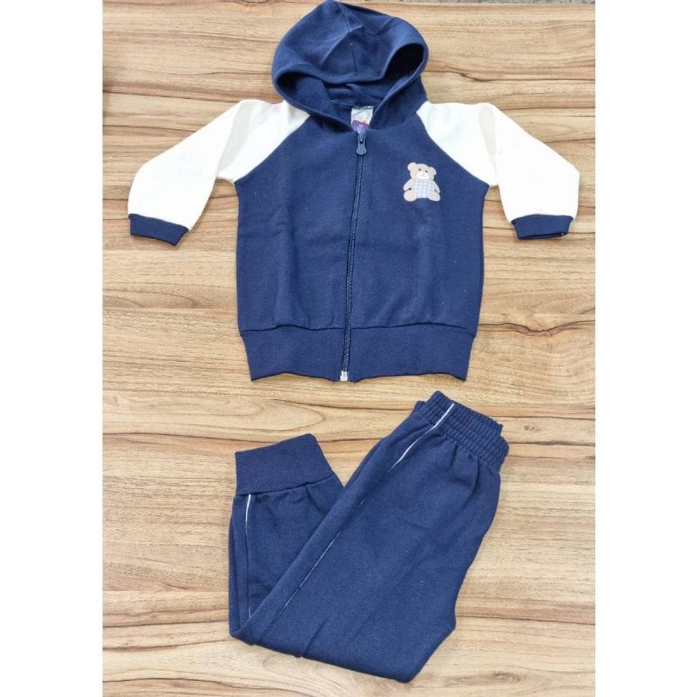 Conjunto Masculino Infantil Inverno Marinho Isensee G