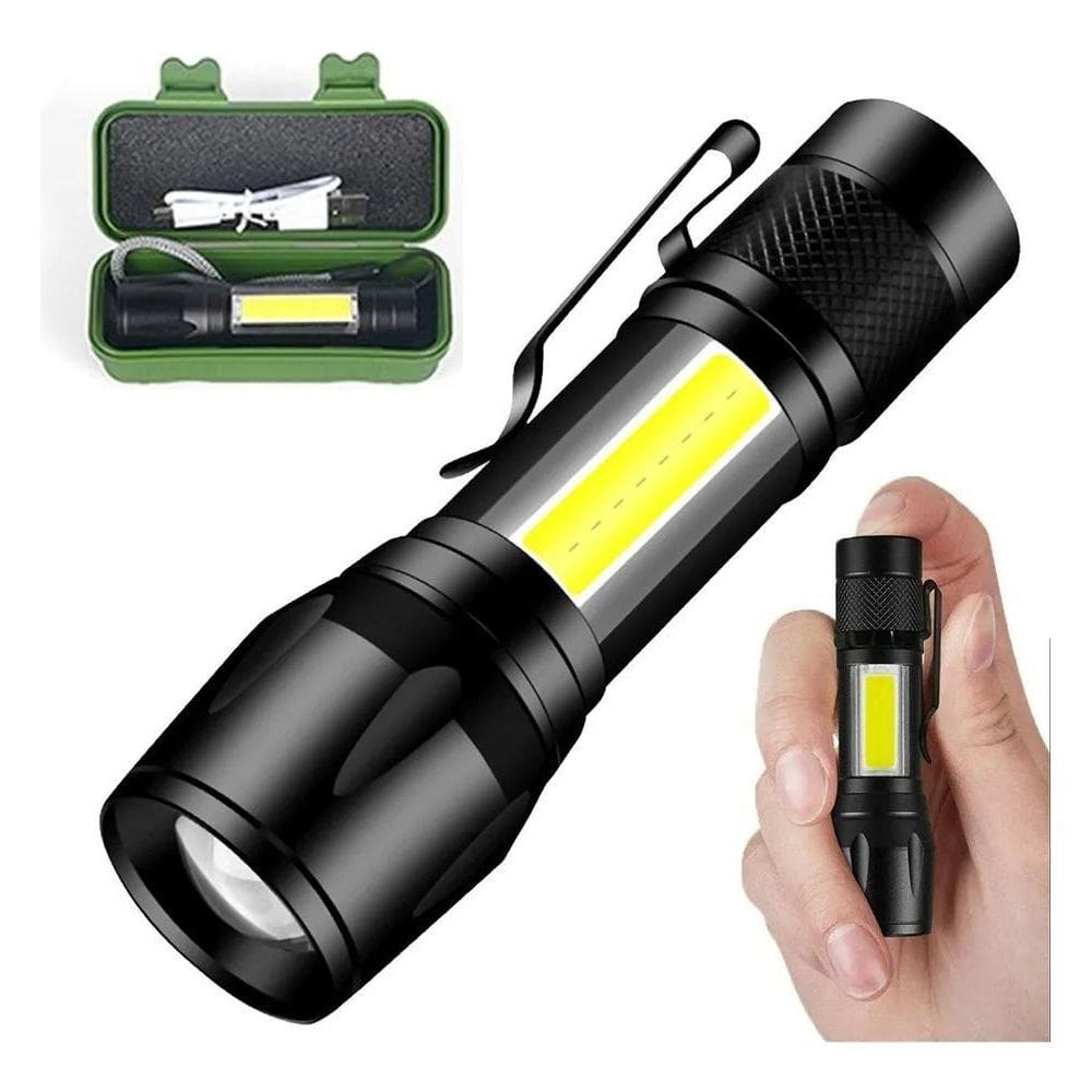 Mini Lanterna Led Usb Recarregável Profissional Lante