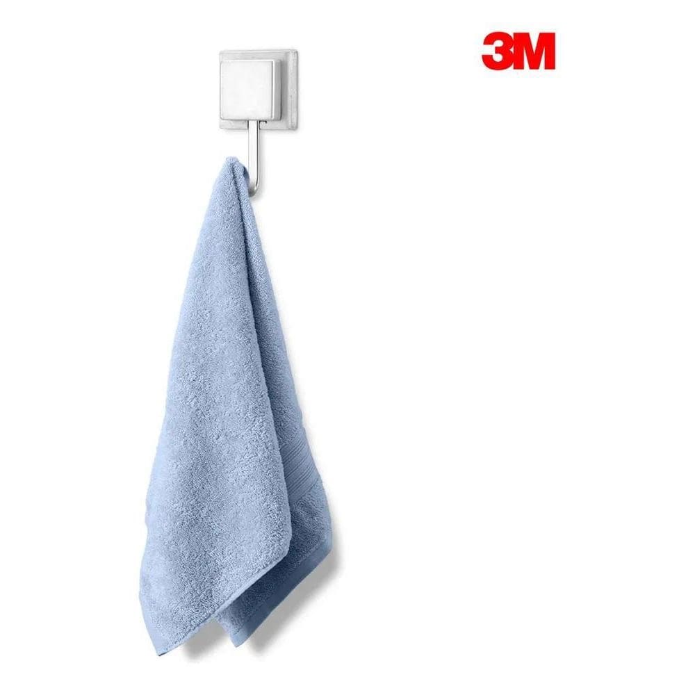 Gancho Cabide Porta Toalha De Rosto Parede Banheiro 3M Fosco