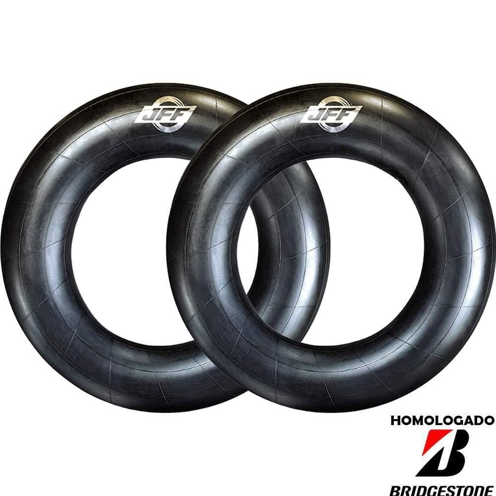 Par Câmaras De Ar 16/70-20 Bico Metal Tr179a Jff Homologado Bridgestone