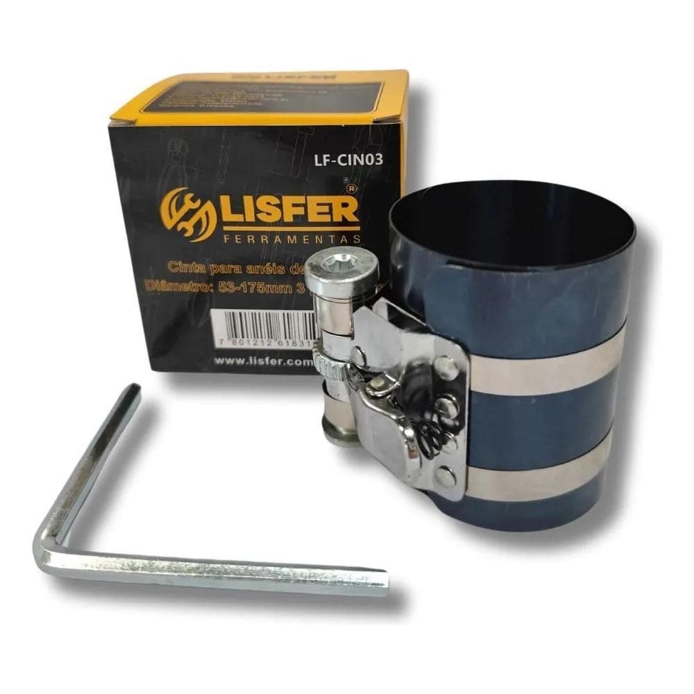 Cinta Anéis De Pistão 3 Polegadas 53 A 125Mm - Lisfer