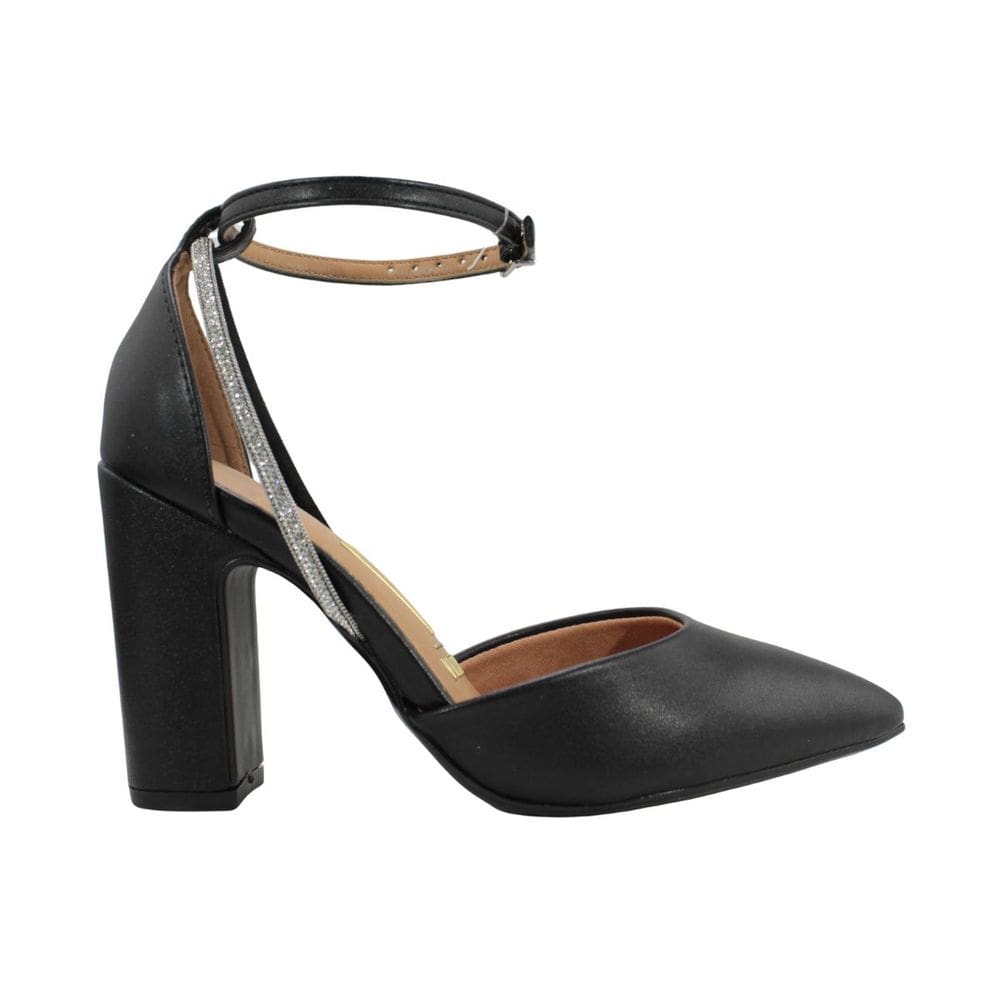 Sapato Feminino Vizzano 1285.449 Pelica Preto