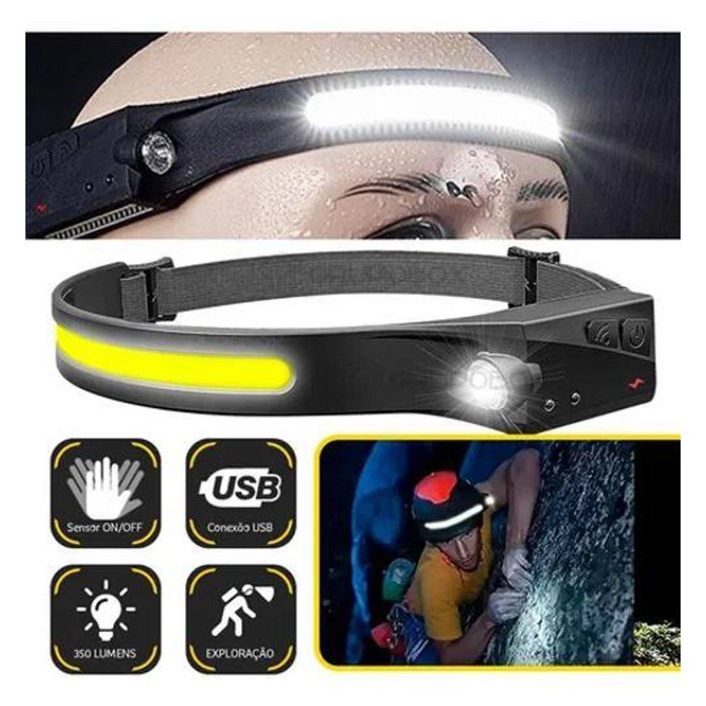 Lanterna Acampamento Ciclismo Led A Prova Dagua Trilha Pesca