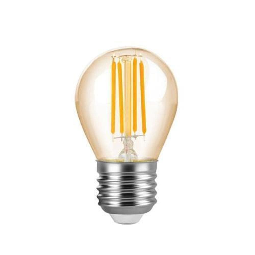 Lâmpada Bulbo G45 Vintage 4W 2200K Amber