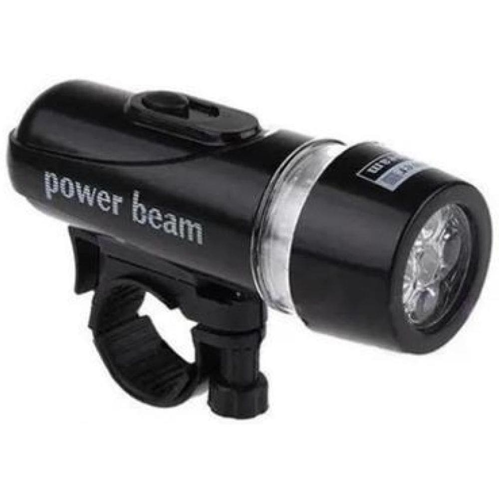 Farol Lanterna Bicicleta Bike Power Beam Trasseiro Dianteiro