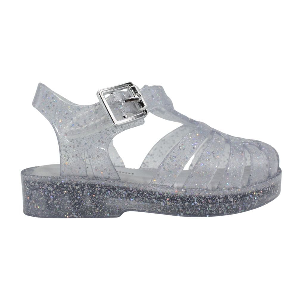 Sandália Mini Melissa Possession Shiny Baby Vidro Glitter
