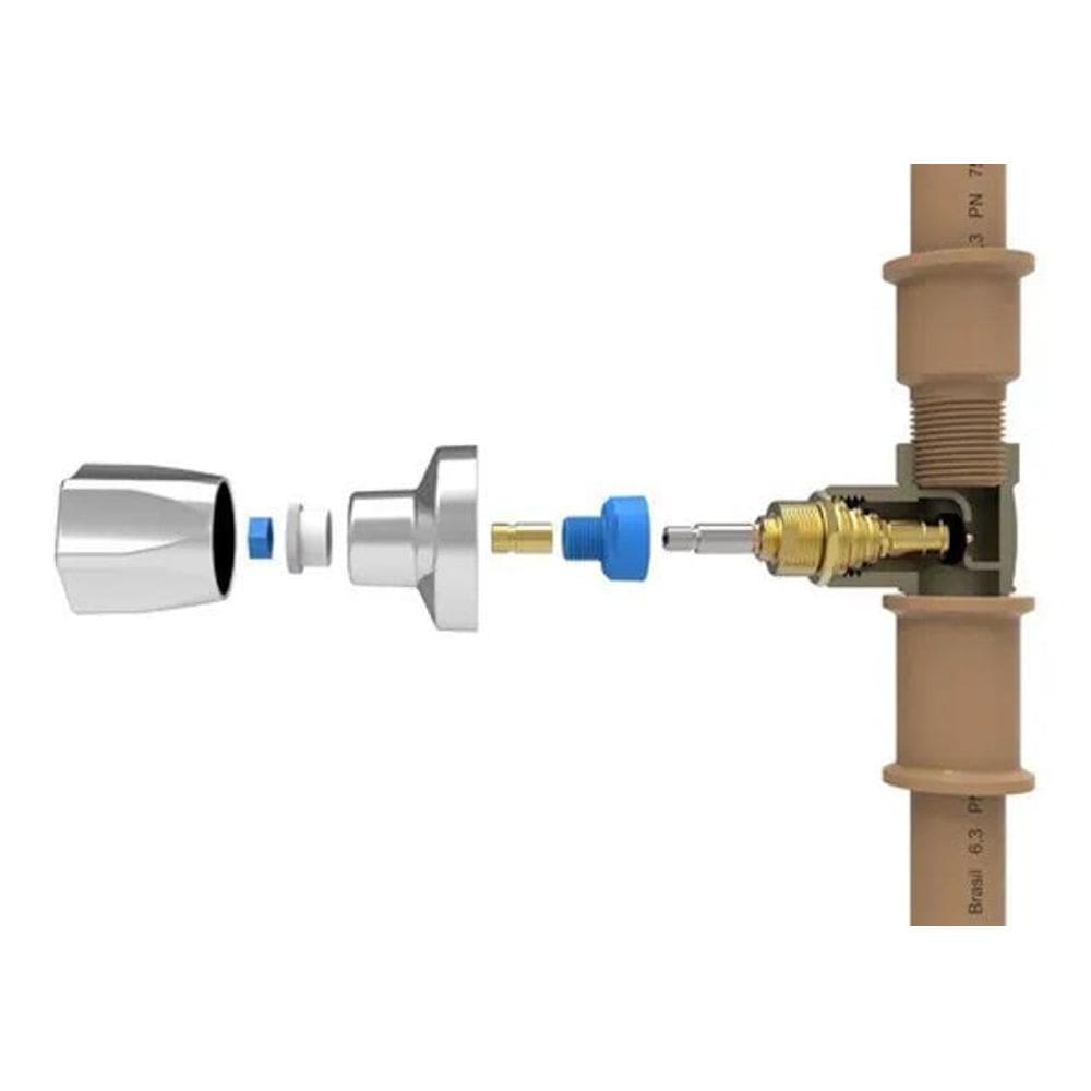 Conversor Adaptador Acabamento Fabrimar Para Deca Kit 2 Peça