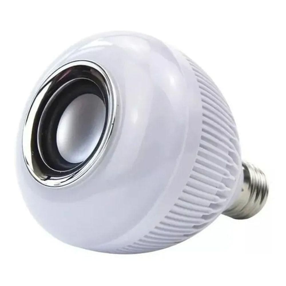 Sto391 - Lampada Led Musical Rgb Bluetooth Controle Remoto 8 Cores