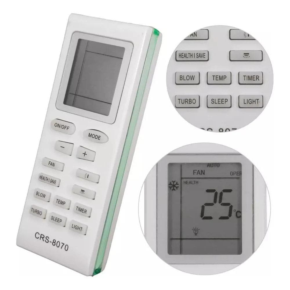 Controle Ar Condicionado Compatível Gree Bay Gardem Yb1Fa Co