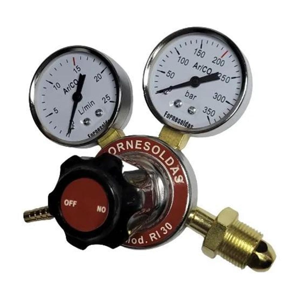 Regulador De Pressão Para Argônio Ou Mistura Para Mig Full