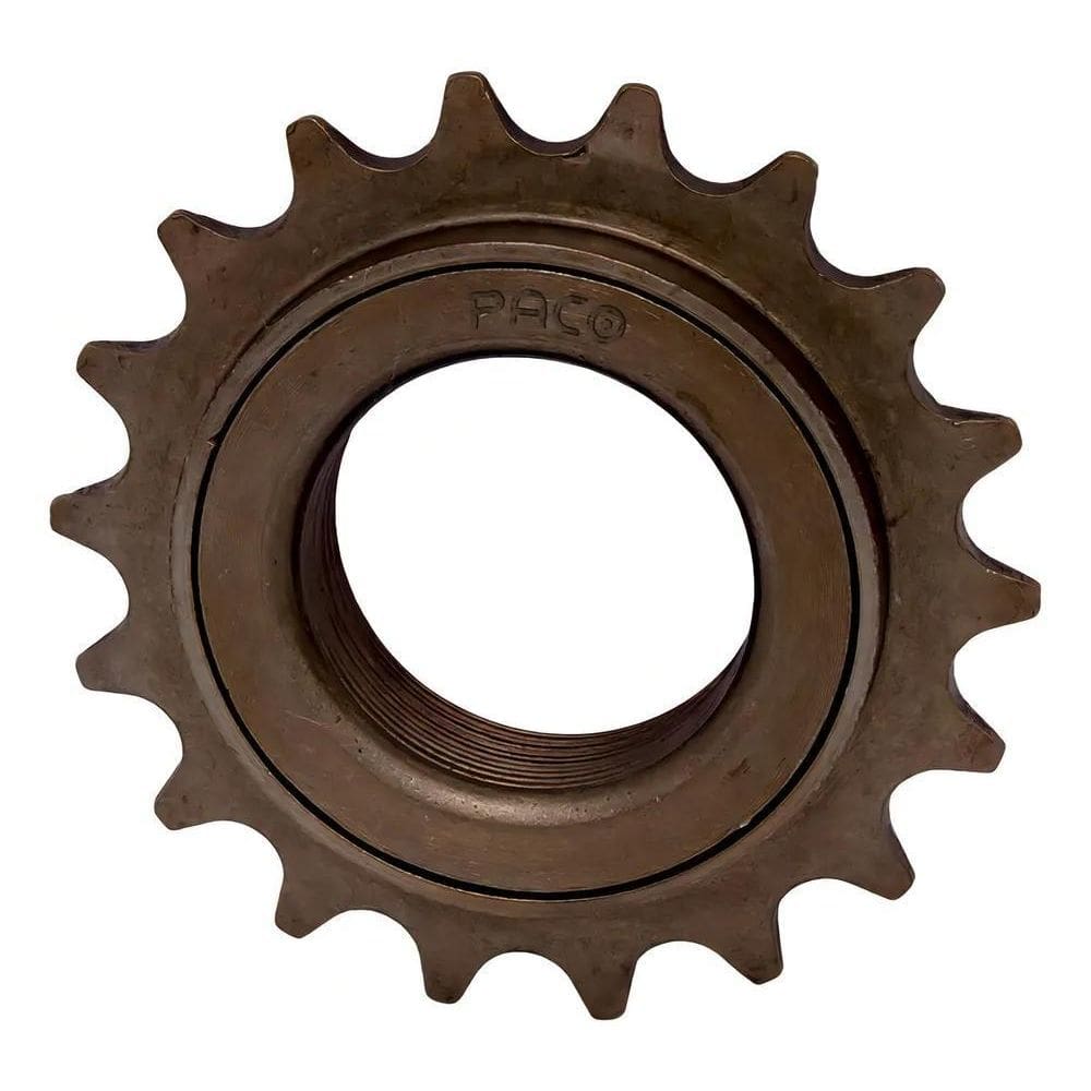 Roda Livre Catraca Bike 18D Toda Dourada Paco Cor Do