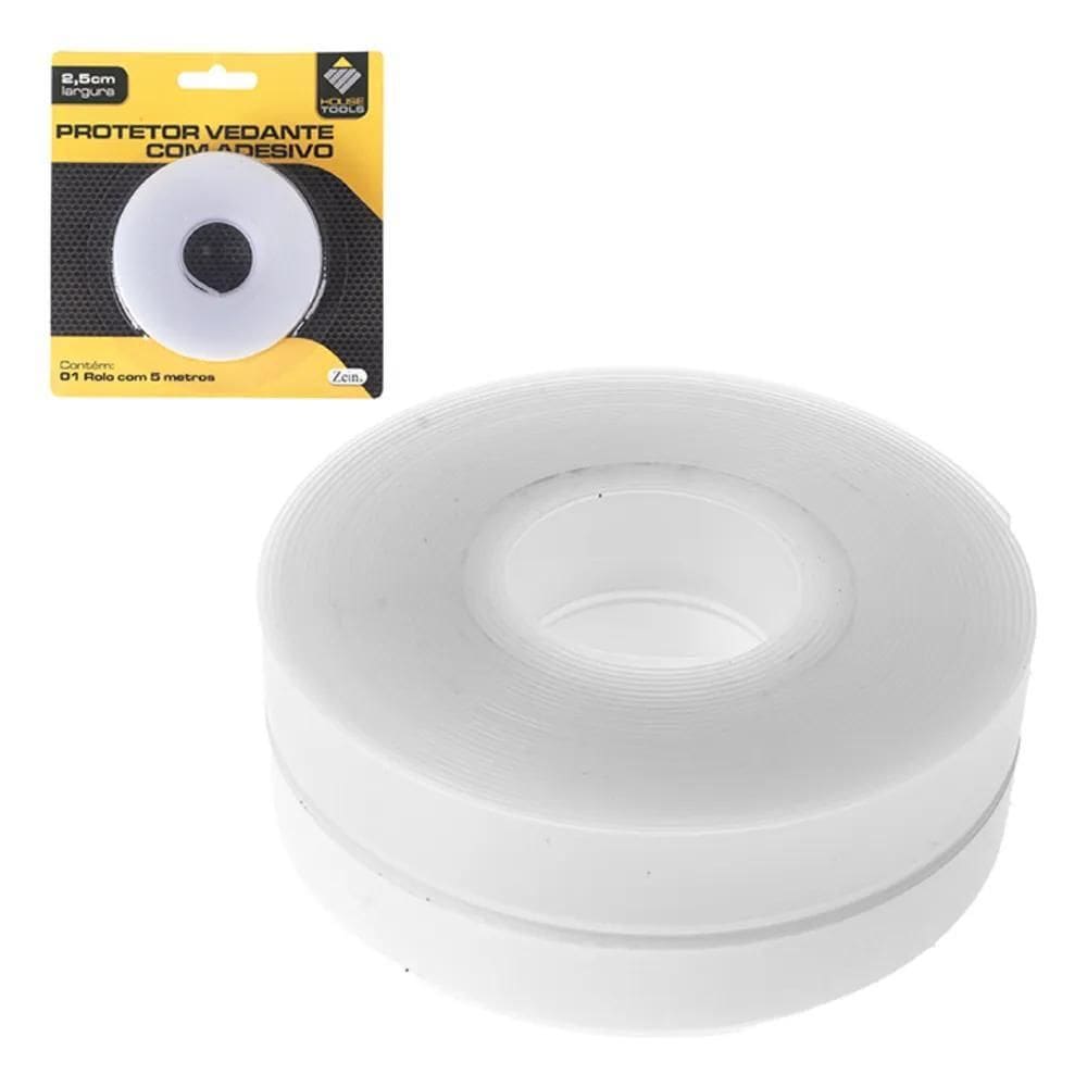 Fita Veda Fresta Porta Transparente 5M X 45Mm Pivotante